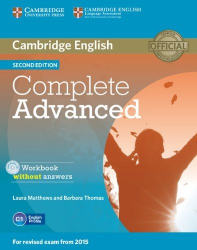 Complete Advanced - Workbook without Answers with Audio CD