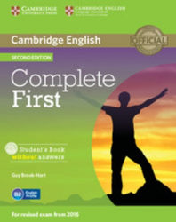 Complete First Student's - Book without Answers with CD-ROM