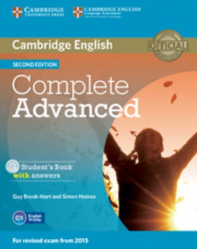 Complete Advanced - Student's Book with Answers with CD-ROM