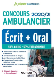 Concours Ambulancier 2020-2021