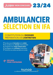 Concours ambulancier - Sélection en IFA 2023-2024