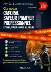 Concours Caporal sapeur-pompier professionnel 2023-2024