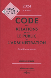 Code des relations entre le public et l'administration 2024