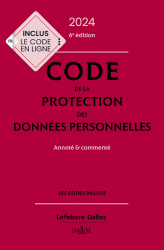 Code de la protection des données personnelles 2024