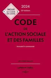 Code de l'action sociale et des familles 2024
