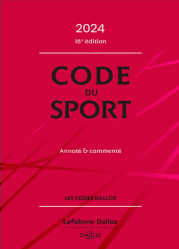 Code du sport 2024
