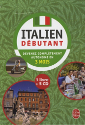 Coffret Italien débutant : 1 Livre + 5 CD