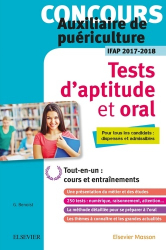 Concours auxiliaire de puériculture - Tests d'aptitude et épreuve orale - IFAP 2017-2018
