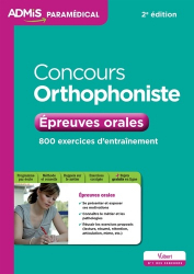 Concours Orthophoniste - Epreuves orales