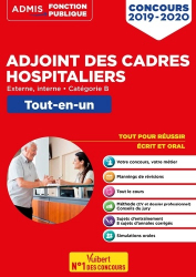 Concours adjoint des cadres hospitaliers 2019-2020
