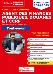Concours commun Agent des finances publiques, douanes et CCRF 2024-2025 - Catégorie C