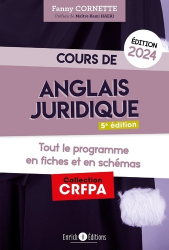 Cours de culture juridique et judiciaire 2024 - CRFPA