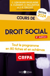 Cours de droit social 2024 - CRFPA