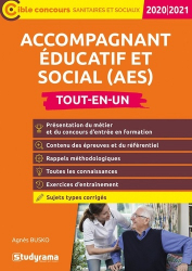 Concours d'entrée en formation AES Accompagnant Educatif et Social. Edition 2020-2021