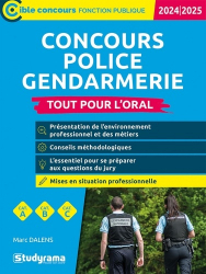 Concours police gendarmerie 2024-2025