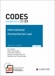 Code essentiel International Humanitarian Law 2023