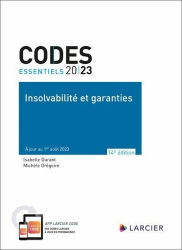 Code essentiel Insolvabilité et garanties 2023