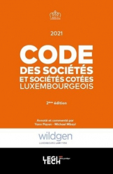 Code des sociétés et sociétés cotées luxembourgeois 2021