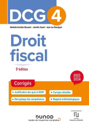 DCG 4. Droit fiscal
