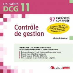 DCG 11 - Contrôle de gestion - Edition 2024