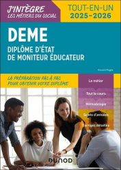 DEME, Diplôme d'état de moniteur éducateur - Edition 2025-2026