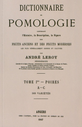 Dictionnaire de pomologie Tome 1