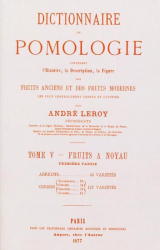 Vous recherchez des promotions en Sciences de la Vie, Dictionnaire de pomologie