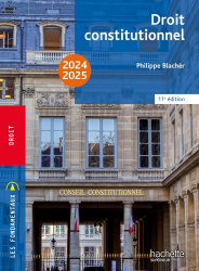 A paraitre de la Editions hachette : Livres à paraitre de l'éditeur, Droit constitutionnel 2024-2025