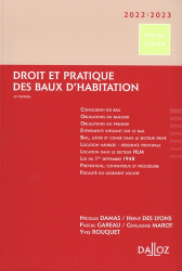Droit et pratique des baux d'habitation. Edition 2020-2021
