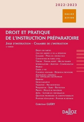 Droit et pratique de l'instruction préparatoire 2022/2023 - 11e ed.