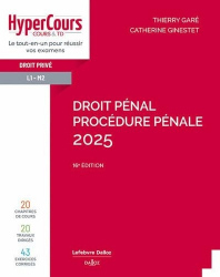 Droit pénal 2025 - HyperCours