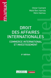 A paraitre chez Livres à paraitre de la collection Manuels - 369 éditions, Droit du commerce international