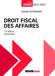 A paraitre de la Editions lgdj : Livres à paraitre de l'éditeur, Droit fiscal des affaires