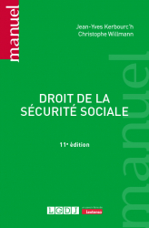 A paraitre chez Livres à paraitre de la collection Manuels - lgdj, Droit de la sécurité sociale