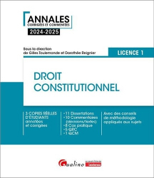 A paraitre de la Editions gualino : Livres à paraitre de l'éditeur, Droit constitutionnel 2024-2025