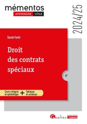 A paraitre chez Livres à paraitre de la collection Mémentos - gualino, Droit des contrats spéciaux