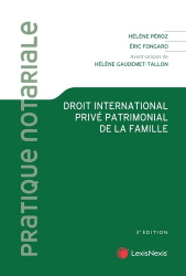 Droit international privé patrimonial de la famille