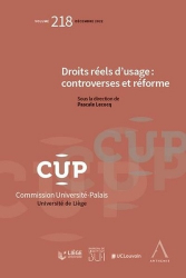 Droits réels d'usage : controverses et réforme