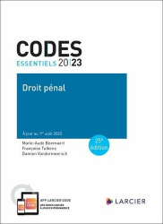Droit pénal - Code essentiel 2023