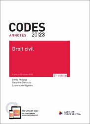 Droit civil - Codes annotés 2023