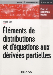 Éléments de distributions et d'équations aux dérivées partielles