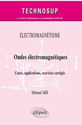 ELECTROMAGNETISME : ONDES ELECTROMAGNETIQUES  -  COURS, APPLICATIONS, EXERCICES CORRIGES  | 