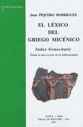 El Lexico del Griego Micenico : Index Graecitatis