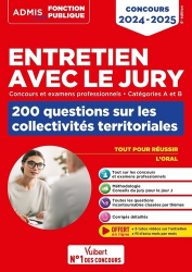 Entretien avec le jury, 200 questions sur les collectivités territoriales 2024-2025
