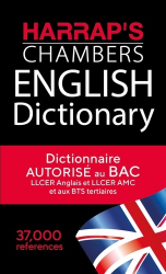 English Dictionary - Harrap's chambers