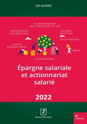 EPARGNE SALARIALE ET ACTIONNARIAT SALARIE 2022  | 