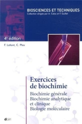 Exercices de Biochimie