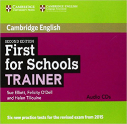 Vous recherchez des promotions en Anglais, First for Schools Trainer - Audio CDs (3)