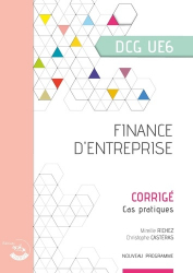 Finance d'entreprise UE 6 du DCG