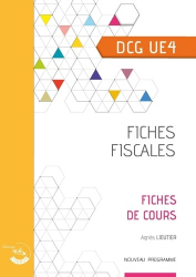 Fiches fiscales DCG UE4 2023-2024